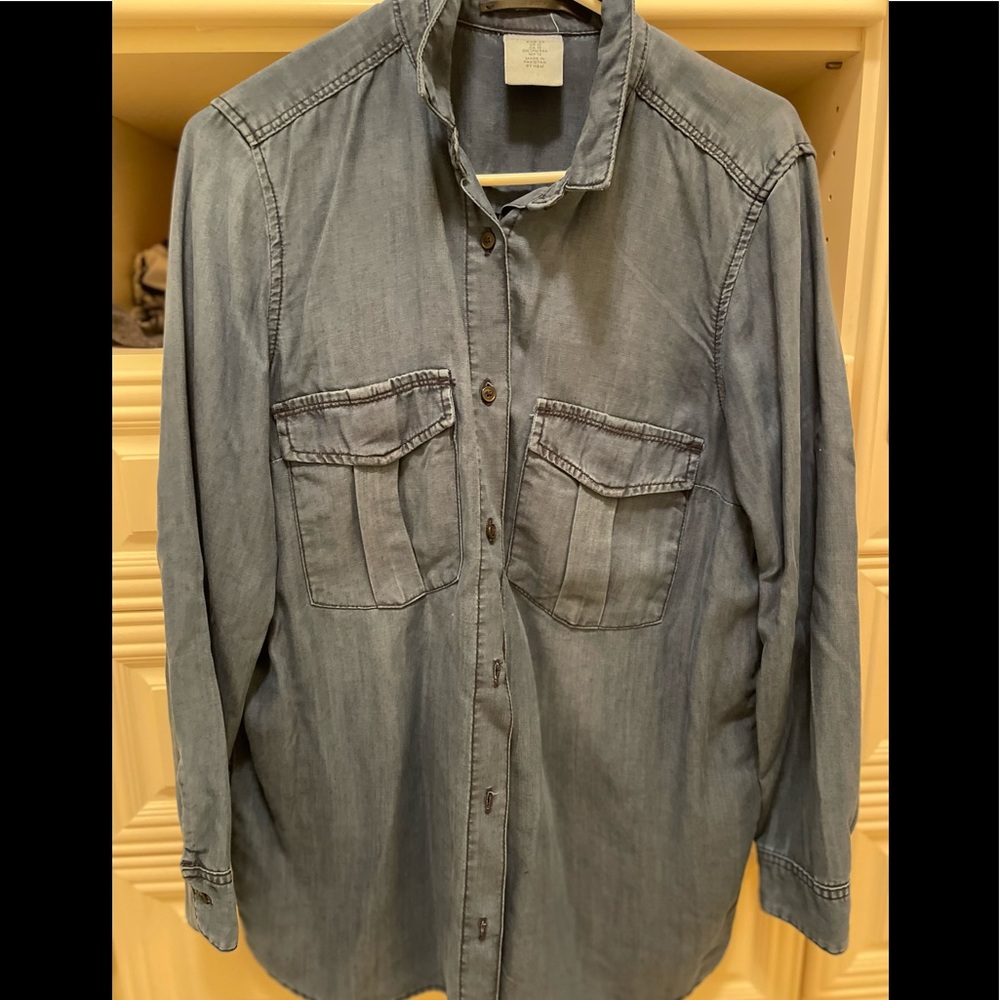 H&M chambray shirt